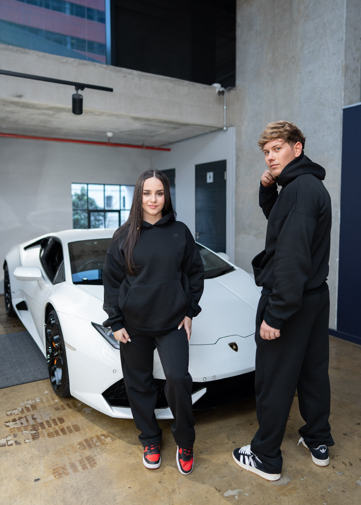 Unisex Oversized Sweatsuit | Black