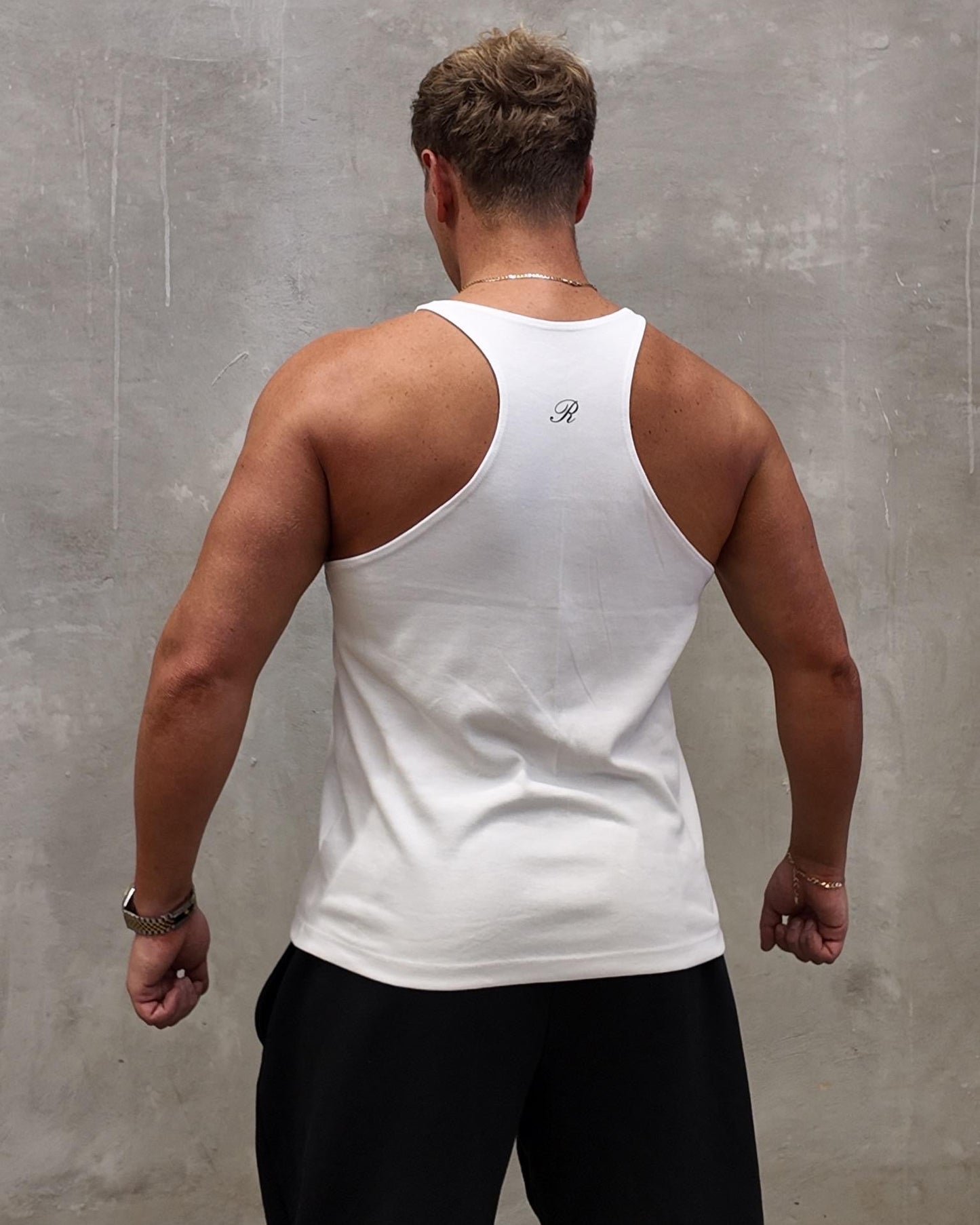 Men's Stringer | White