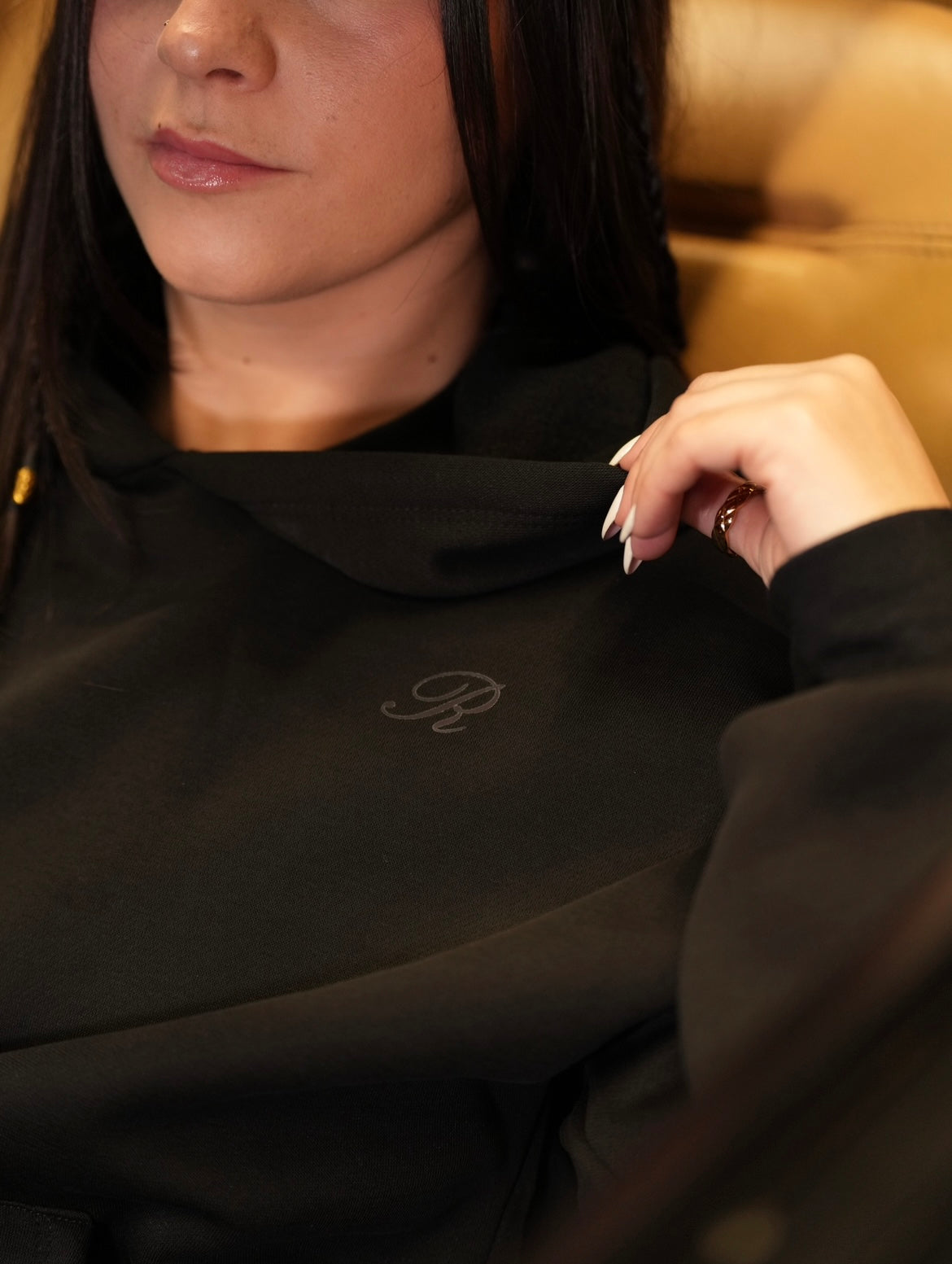 Unisex Oversized Hoodie | Black