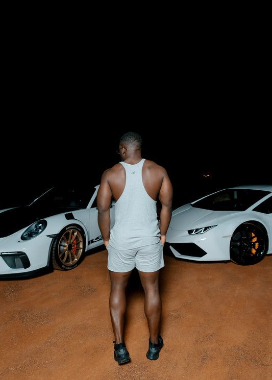 Men's Stringer | Grey Melange